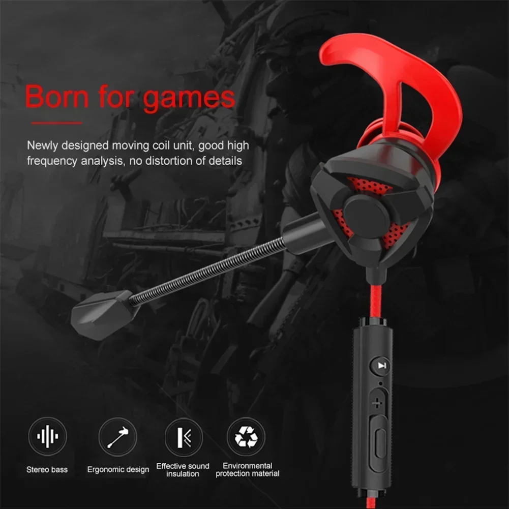 Laptop Accessories Headphones - 마이크 포함 게이머 헤드폰, 유선 이어폰,