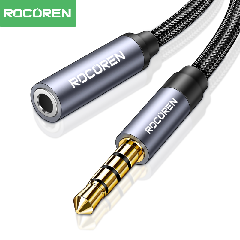 Laptop Accessories Headphones - 로코렌 AUX 케이블 3.5mm 잭 남성-여성
