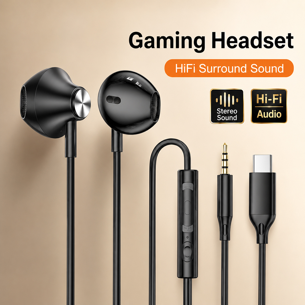 Laptop Accessories Headphones - HiFi 서라운드 헤드폰 iPhone 용 베이스