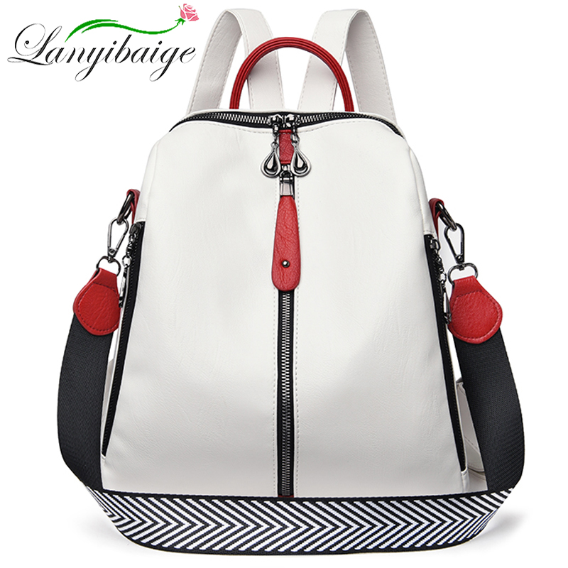 Laptop Accessories Women - 여성용 부드러운 가죽 백팩, 여성용 패션