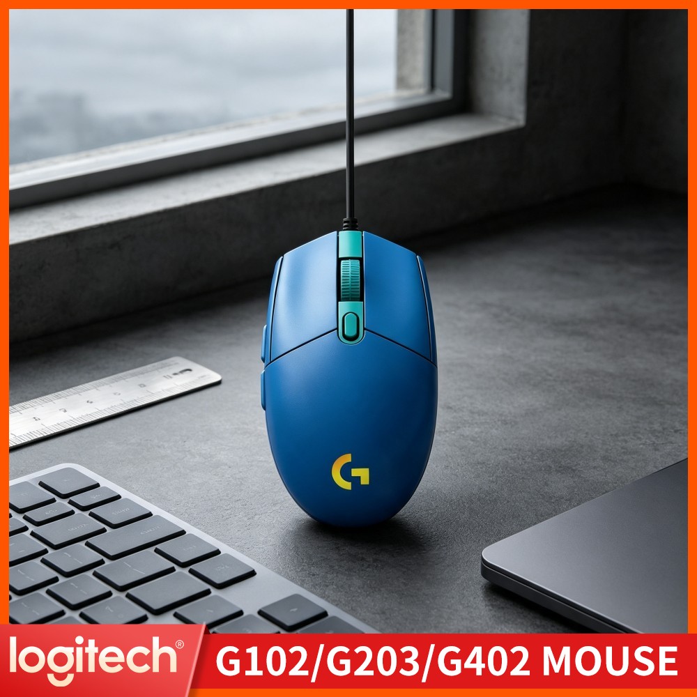 Logitech Mouse G203 - 로지텍 G203 유선 게이밍 마우스 간편한