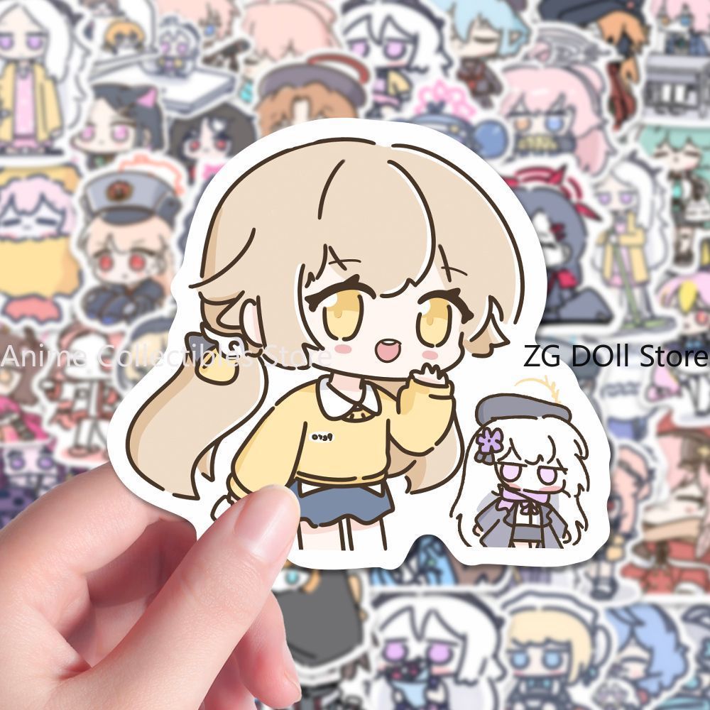 Laptop Accessories Stickers - 80PCS 애니메이션 블루 아카이브 소라사키 히나