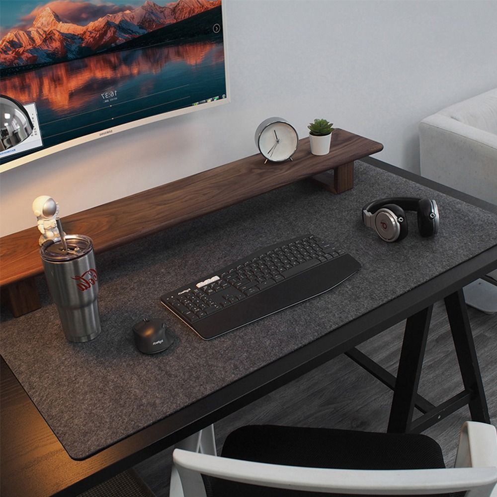 Laptop Accessories Writing Pad - 90x40cm 게임 액세서리 울 펠트 마우스