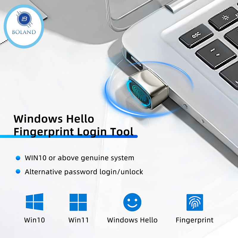Fingerprint Reader Usb - 미니 생체 인식 지문 로그인 잠금