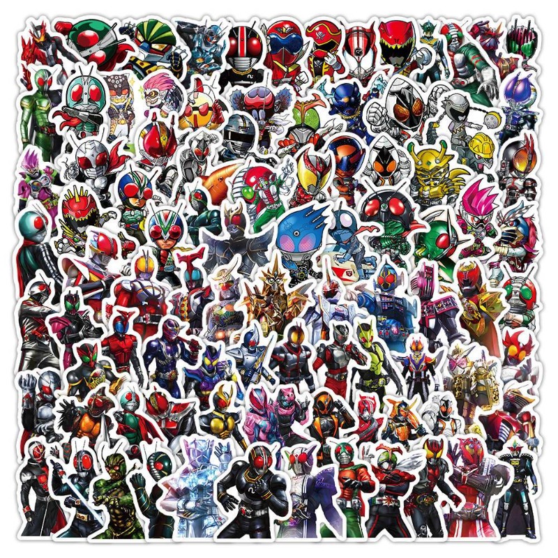 Laptop Accessories Stickers - 103Pcs 가면 라이더 Ins 미적 귀여운
