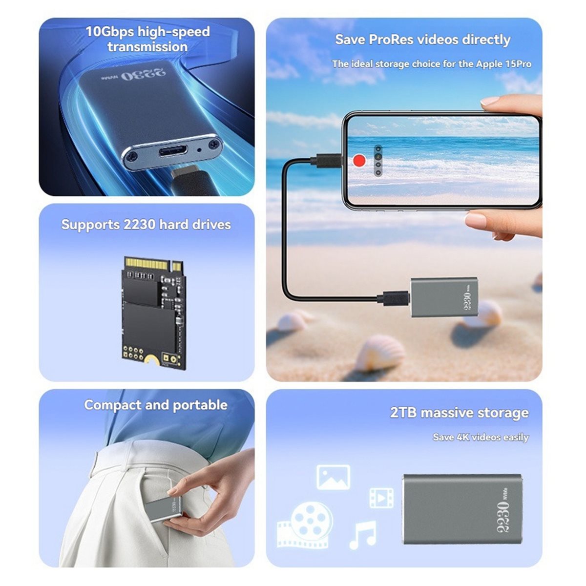 A40I M.2 NVMe SSD 인클로저 - 알루미늄  - External Nvme Ssd 리뷰 및 가격
