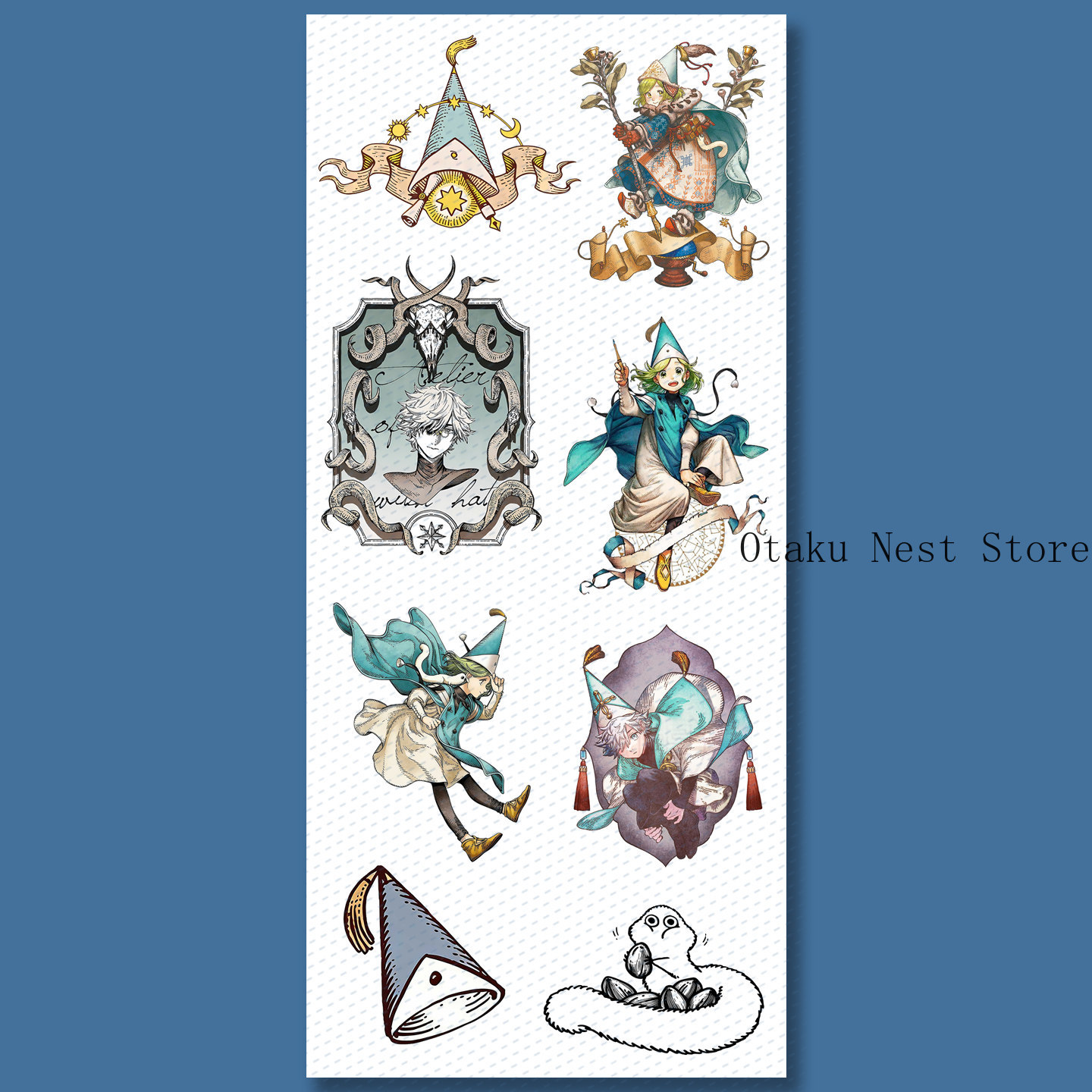 애니메이션 마녀 모자 아틀리에 코코 키프레이 아고트 올 - Laptop Accessories Stickers 리뷰 및 가격