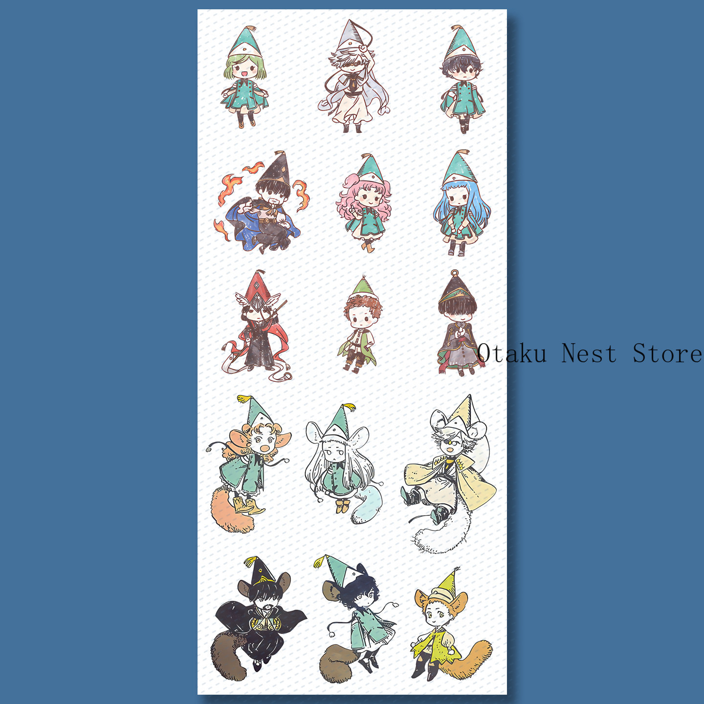 애니메이션 마녀 모자 아틀리에 코코 키프레이 아고트 올 - Laptop Accessories Stickers 리뷰 및 가격