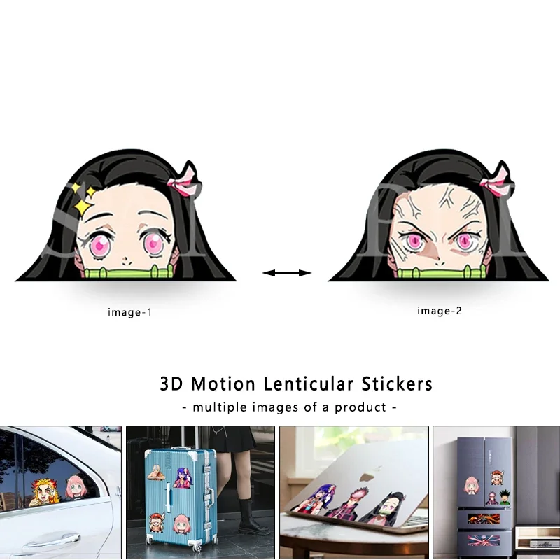 Kamado Nezuko 악마 슬레이어 3D 렌즈 애니 - Laptop Accessories Toys 리뷰 및 가격