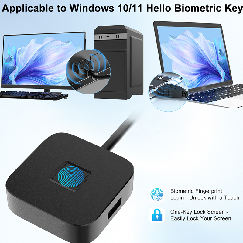 Windows 10 11 PC 동글용 USB 지문 판독 - Fingerprint Reader Usb 리뷰 및 가격