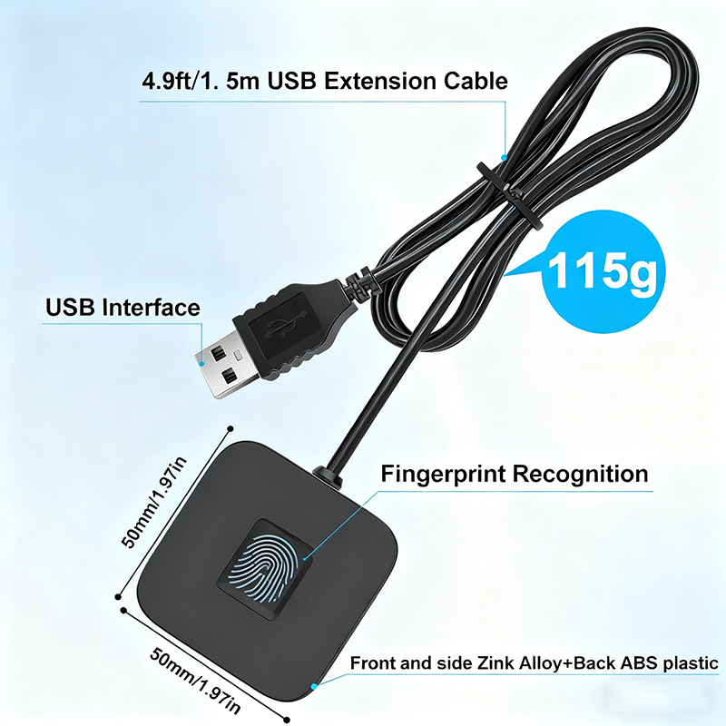 Windows 10 11 PC 동글용 USB 지문 판독 - Fingerprint Reader Usb 리뷰 및 가격