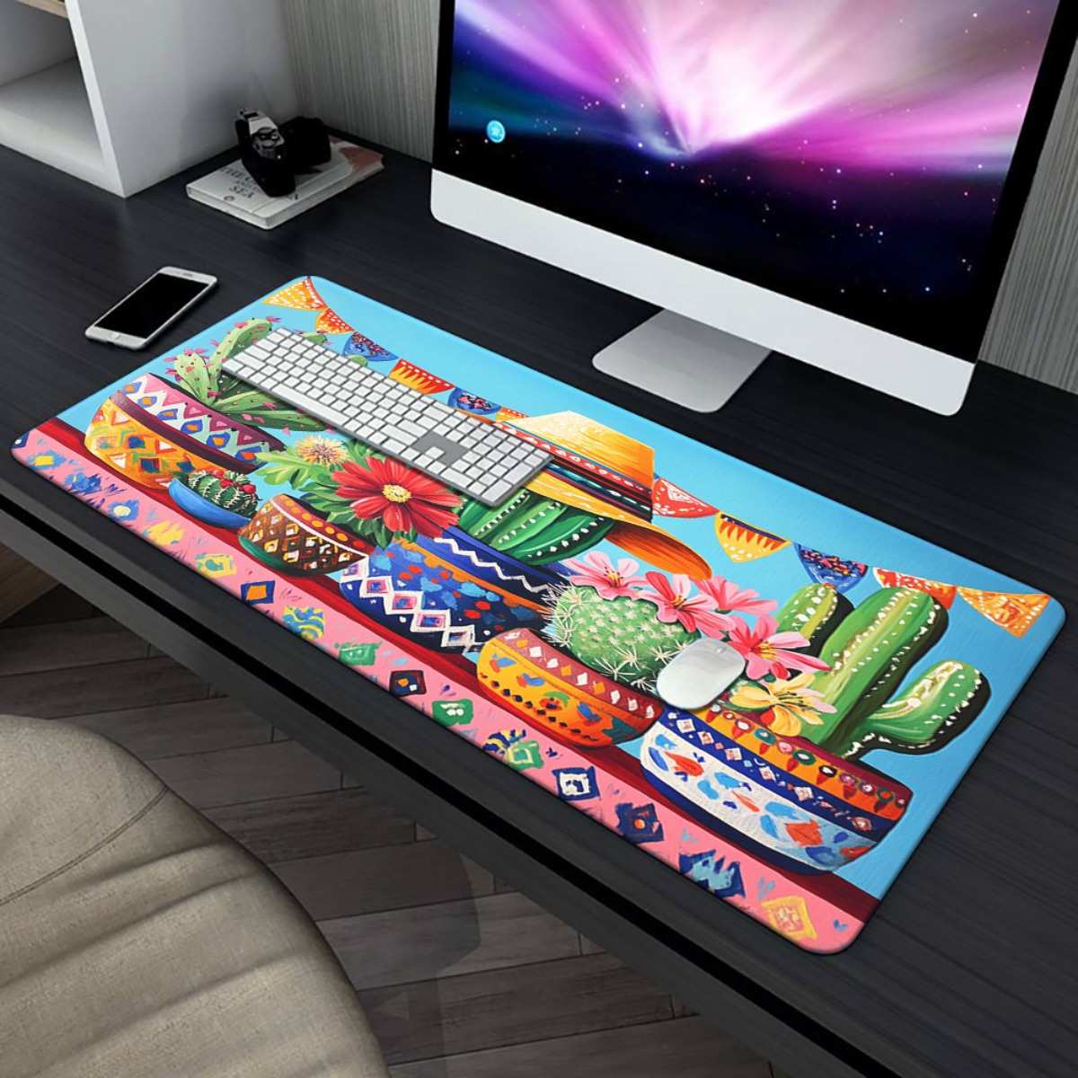 브랜드 선인장 마우스 패드 게임용 책상 매트 미끄럼 방 - Laptop Accessories Brand 리뷰 및 가격