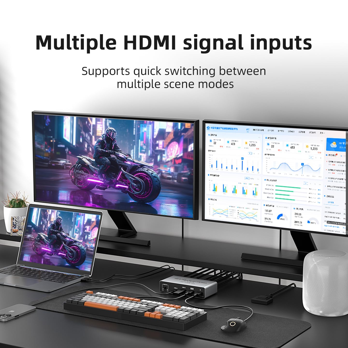 USB C HDMI DP KVM 스위치 2 모니터 2  - Laptop Accessories Women 리뷰 및 가격