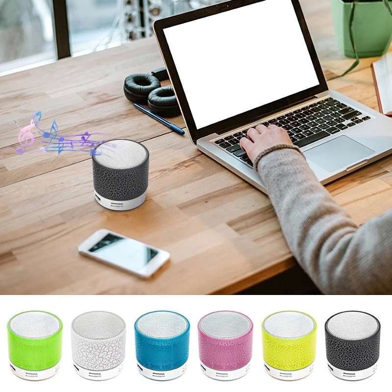 미니 블루투스 스피커 무선 스피커 크랙 LED 지원 S - Laptop Accessories Distributor 리뷰 및 가격