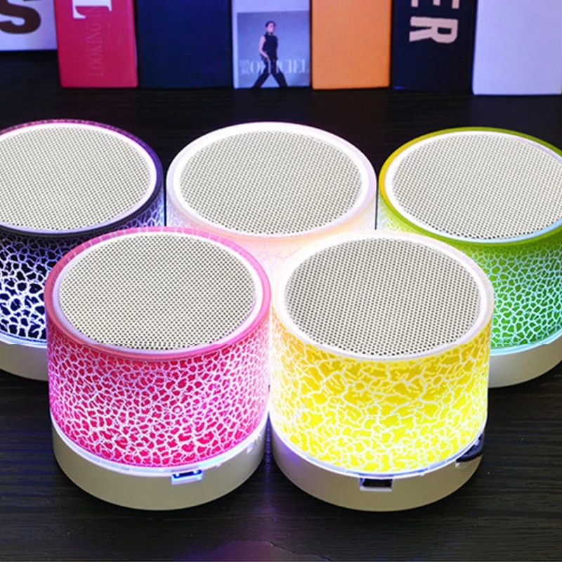 미니 블루투스 스피커 무선 스피커 크랙 LED 지원 S - Laptop Accessories Distributor 리뷰 및 가격
