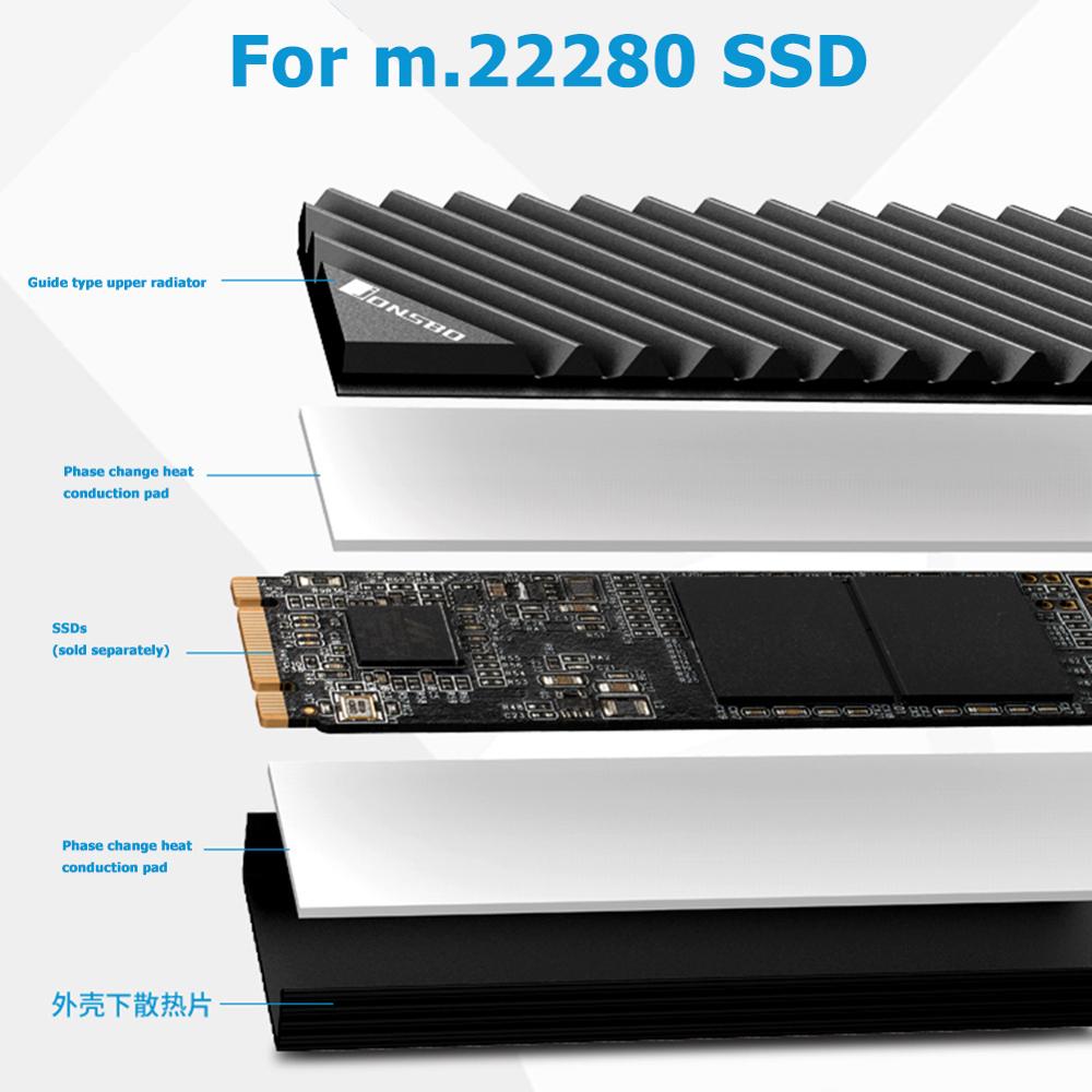 존스보 M2 2280 SSD 알루미늄 방열판 M.2 S - External Nvme Ssd 리뷰 및 가격