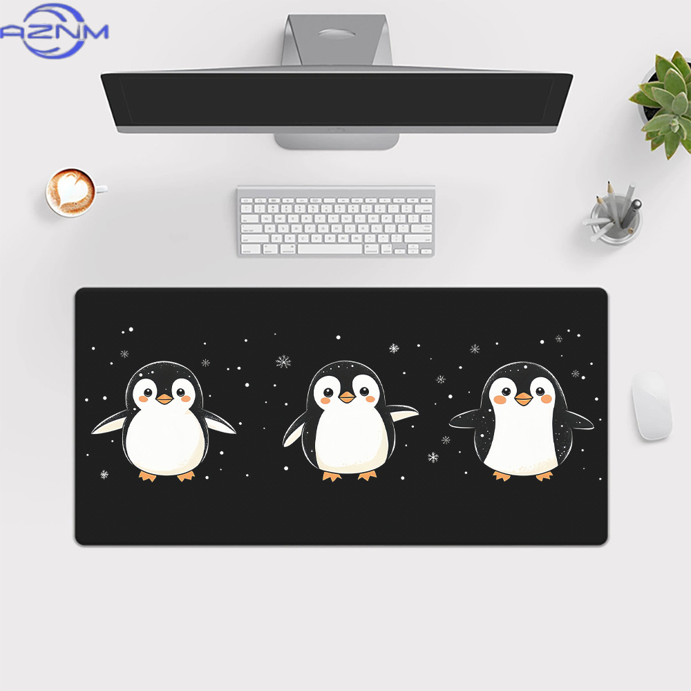 브랜드 심플 펭귄 마우스 패드 아이언 아트 게임 매트  - Laptop Accessories Brand 리뷰 및 가격