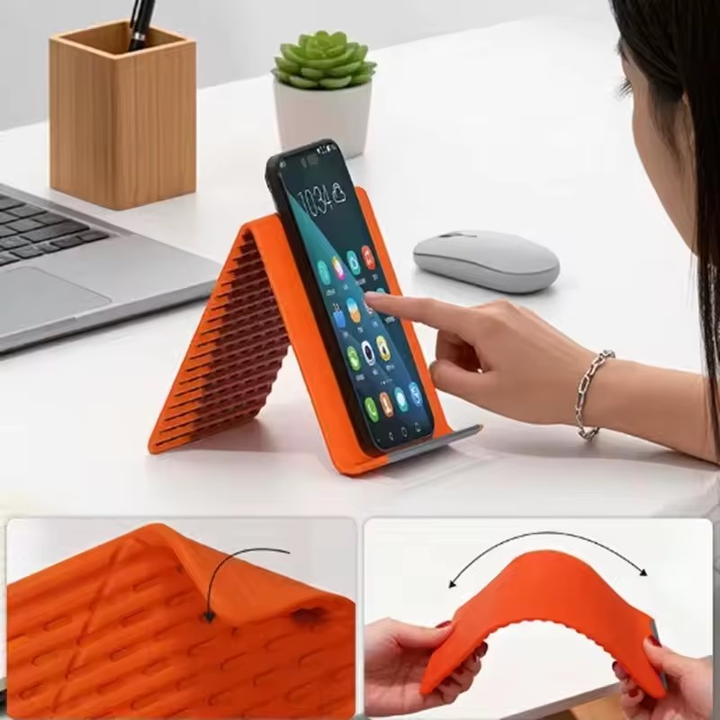 휴대용 실리콘 폰/태블릿/노트북 거치대, 창의적인 접이 - Laptop Accessories Distributor 리뷰 및 가격