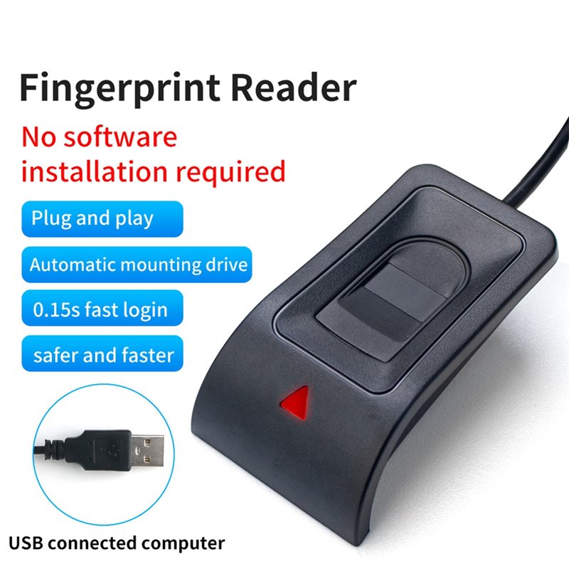 A52T 지문 인식 USB 리더 스캐너, Win10 1 - Fingerprint Reader Usb 리뷰 및 가격