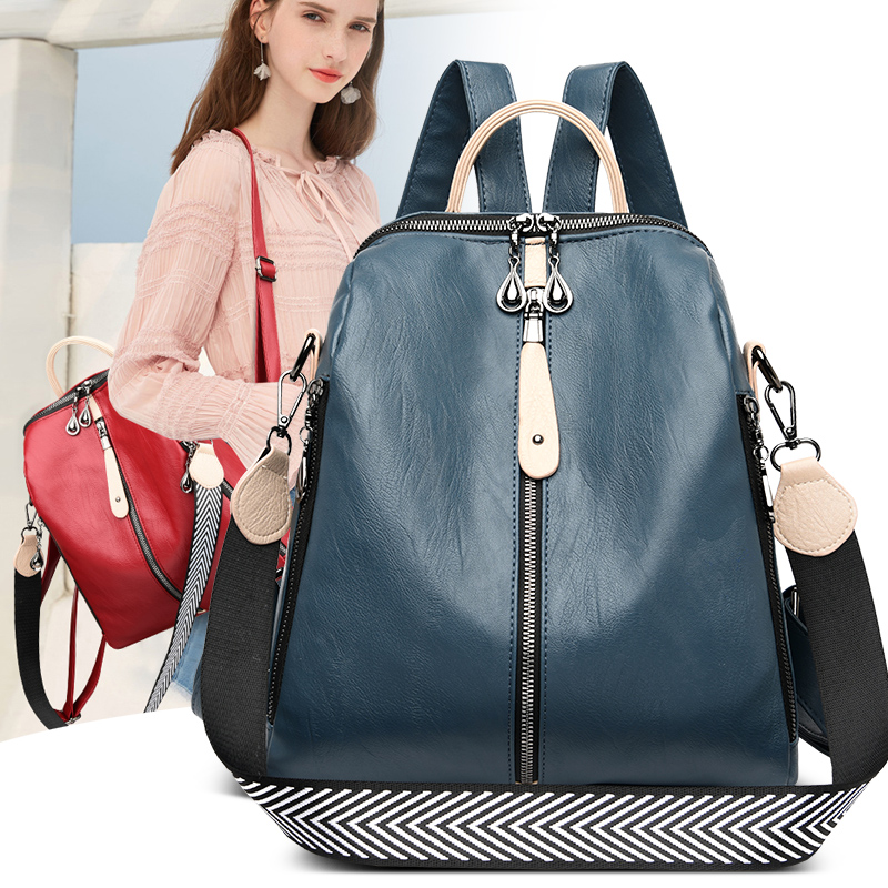 여성용 부드러운 가죽 백팩, 여성용 패션 백팩, 화이트 - Laptop Accessories Women 리뷰 및 가격