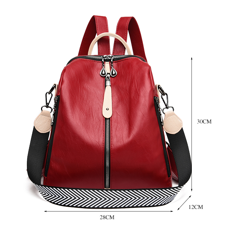 여성용 부드러운 가죽 백팩, 여성용 패션 백팩, 화이트 - Laptop Accessories Women 리뷰 및 가격