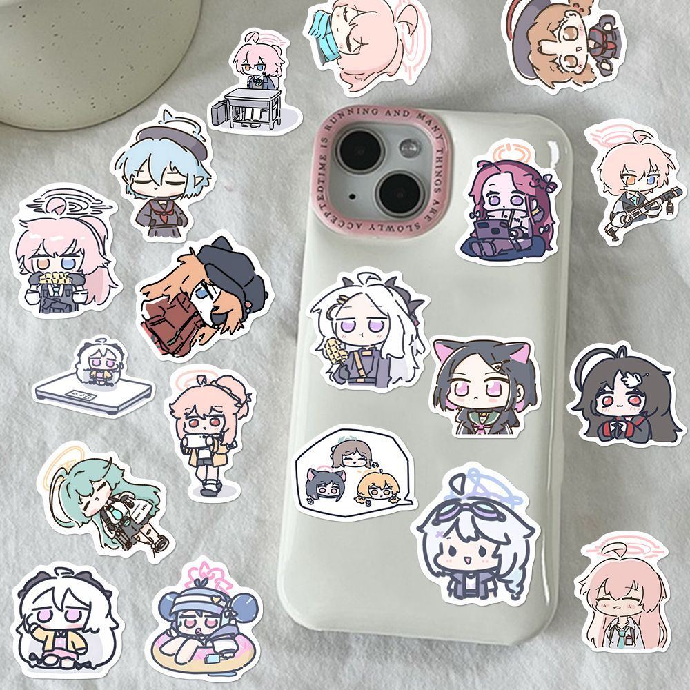 80PCS 애니메이션 블루 아카이브 소라사키 히나 스티 - Laptop Accessories Stickers 리뷰 및 가격