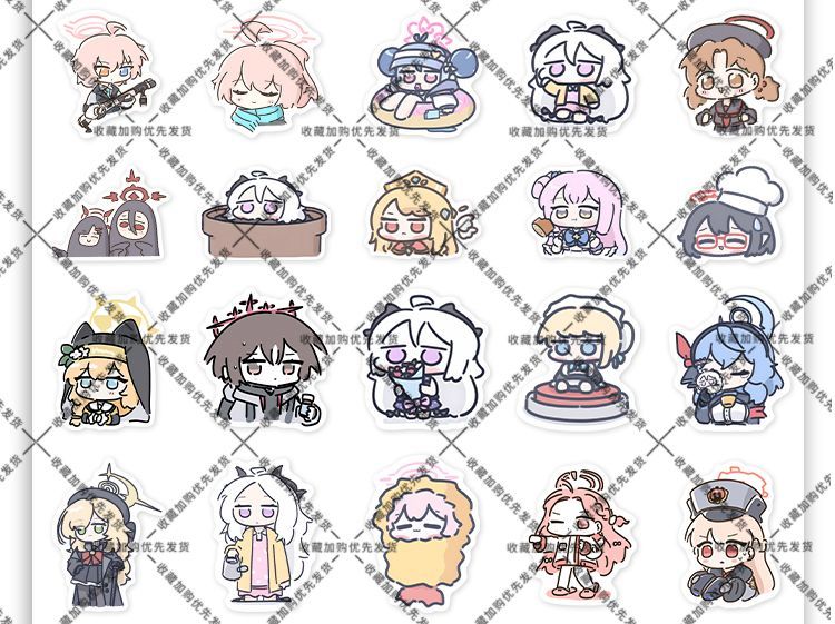 80PCS 애니메이션 블루 아카이브 소라사키 히나 스티 - Laptop Accessories Stickers 리뷰 및 가격