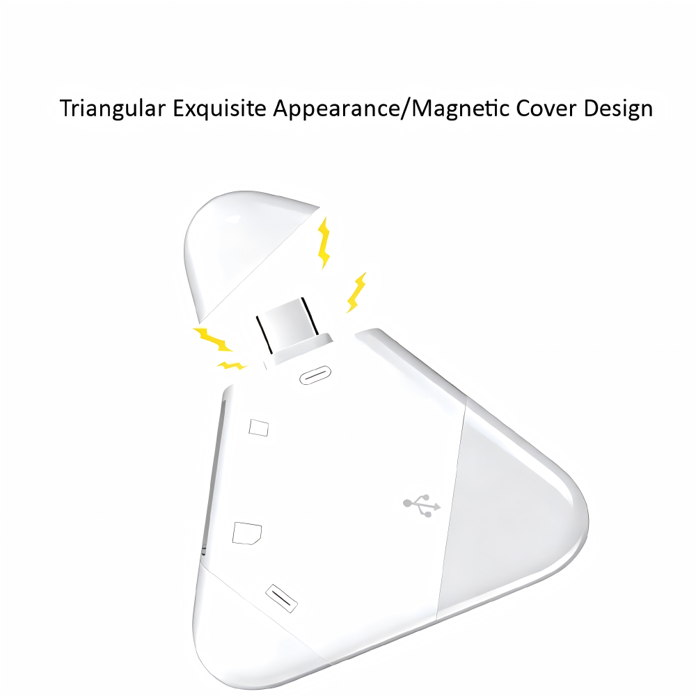 3 in 1 메모리 카드 리더기 (삼각형 자석 캡 포함 - Laptop Accessories Distributor 리뷰 및 가격