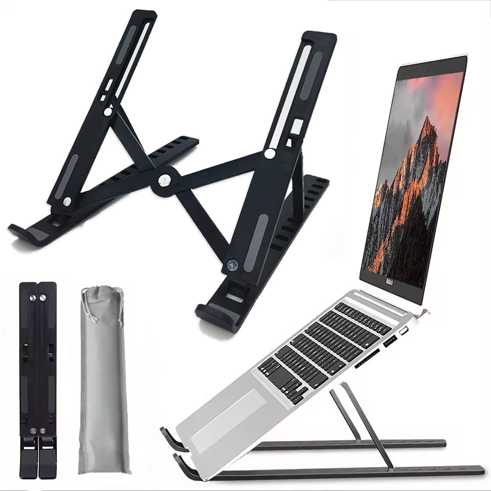 접이식 노트북 스탠드 조정 가능한 휴대용 접이식 브래킷 - Laptop Accessories Distributor 리뷰 및 가격