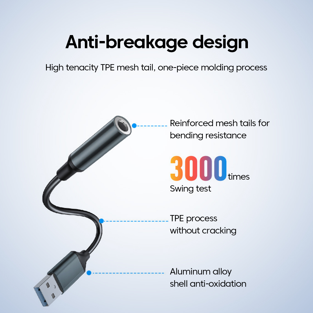 USB to 3.5mm 잭 오디오 어댑터 USB to  - Laptop Accessories Headphones 리뷰 및 가격