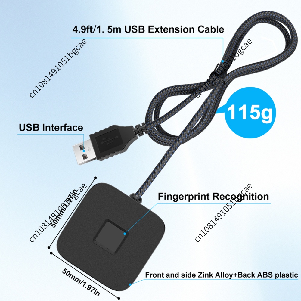 Windows Hello 지문 인식 리더용 5피트 케이 - Fingerprint Reader Usb 리뷰 및 가격