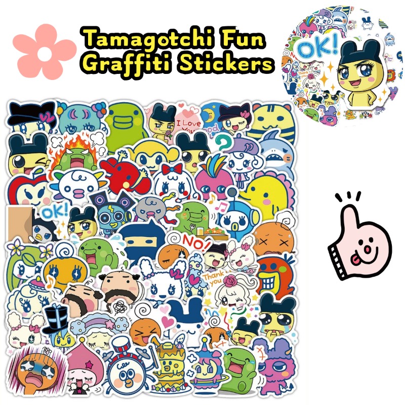일본 다마고치 스티커 전자 애완동물 마메치 쿠키패치 재 - Laptop Accessories Stickers 리뷰 및 가격