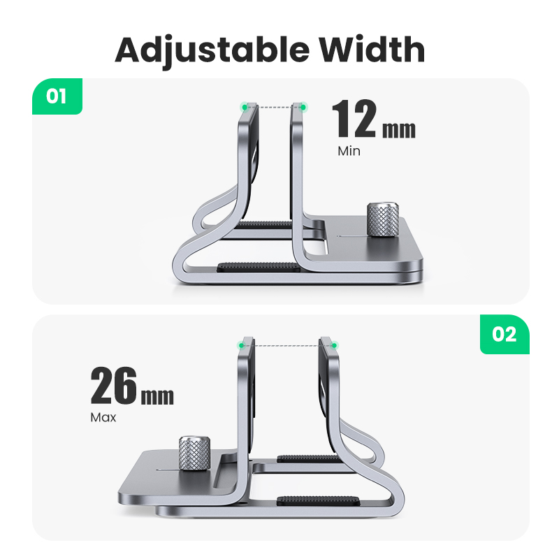 UGREEN MacBook Air Pro 용 수직 노트 - Laptop Accessories Distributor 리뷰 및 가격