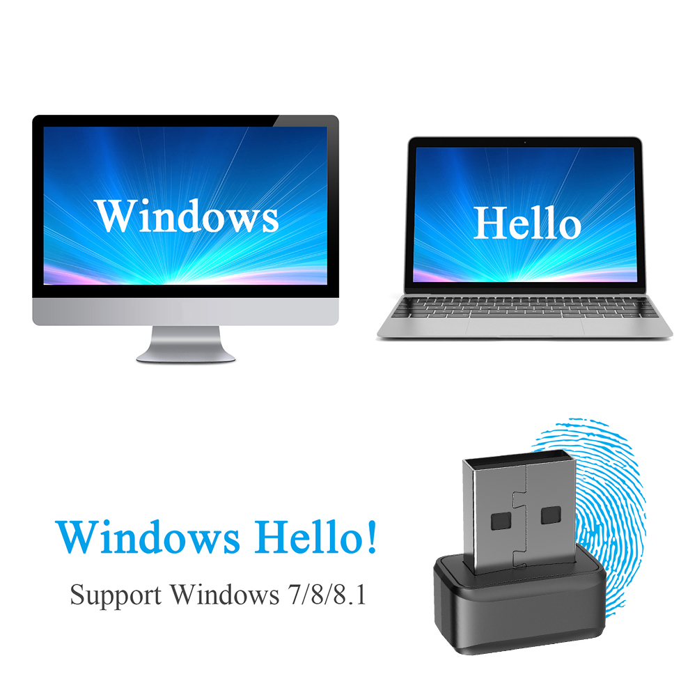 USB 지문 키 리더, FIDO U2F, 윈도우 헬로, - Fingerprint Reader Usb 리뷰 및 가격