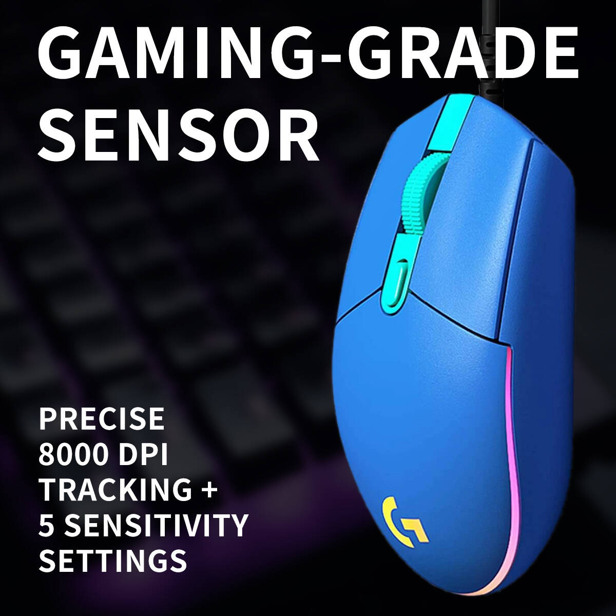 로지텍 G203 유선 게이밍 마우스 빠른 반응 버튼 컴 - Logitech Mouse G203 리뷰 및 가격