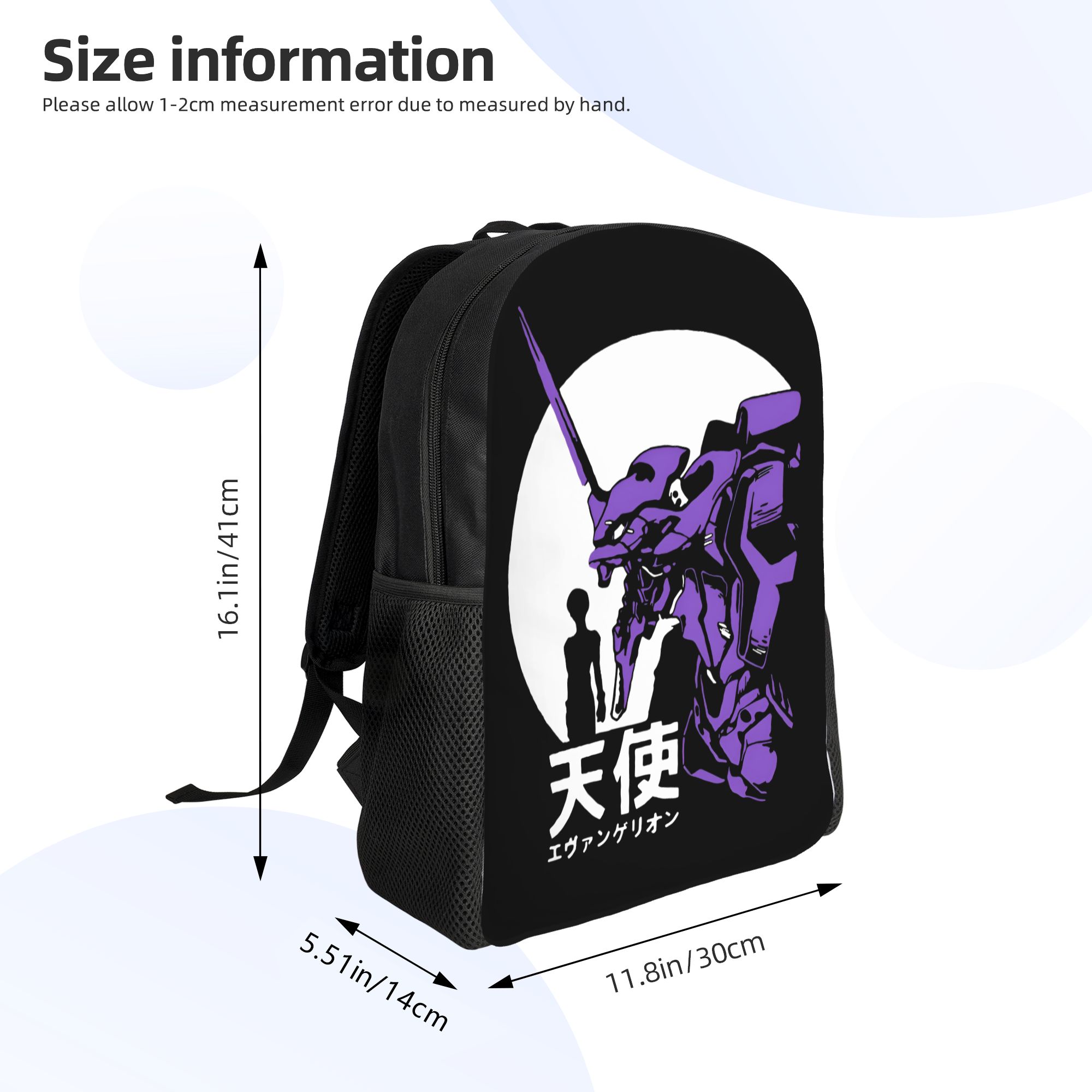 3D 인쇄 E-Evangelions 배낭 메카 스타일  - Laptop Accessories Women 리뷰 및 가격