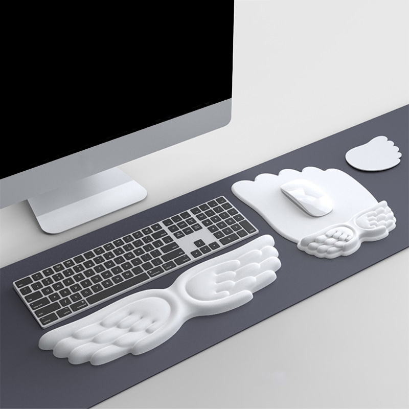 키보드 마우스 손목 받침대 천사 날개 메모리폼 마우스  - Laptop Accessories Distributor 리뷰 및 가격