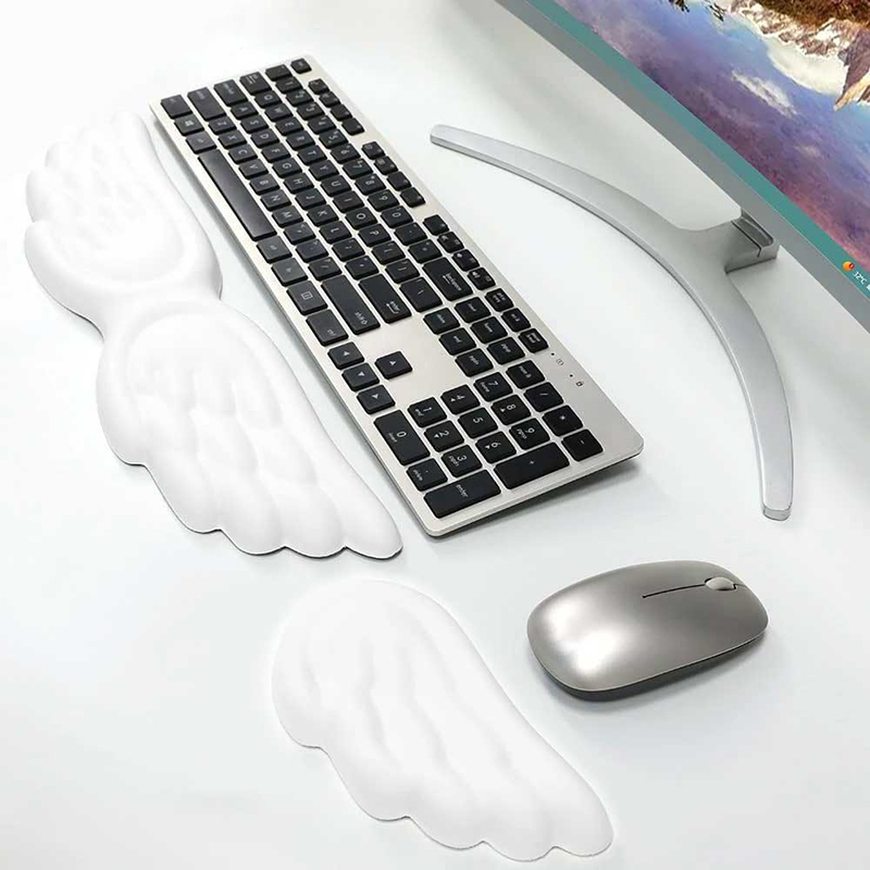 키보드 마우스 손목 받침대 천사 날개 메모리폼 마우스  - Laptop Accessories Distributor 리뷰 및 가격