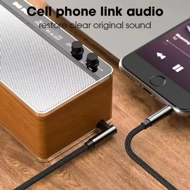 AUX 케이블 3.5mm 잭 오디오 케이블 남성-남성  - Laptop Accessories Headphones 리뷰 및 가격