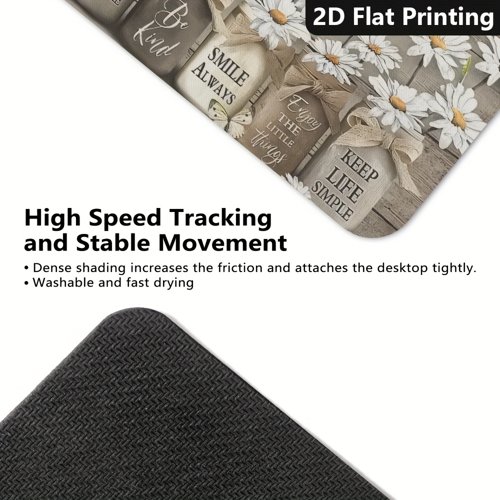 브랜드 영감을 주는 명언 마우스 패드 노트북 PC용 내 - Laptop Accessories Brand 리뷰 및 가격