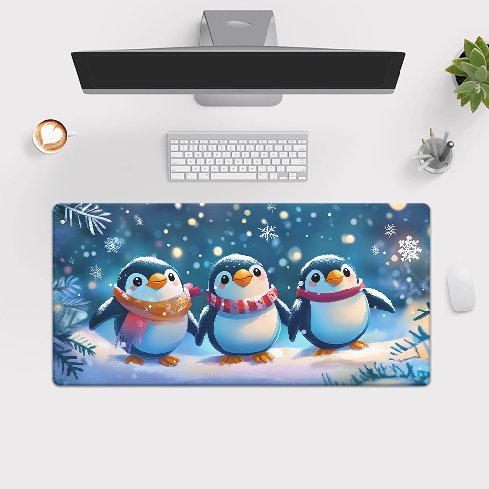 브랜드 펭귄 마우스 패드 아이언 아트 미끄럼 방지 고무 - Laptop Accessories Brand 리뷰 및 가격