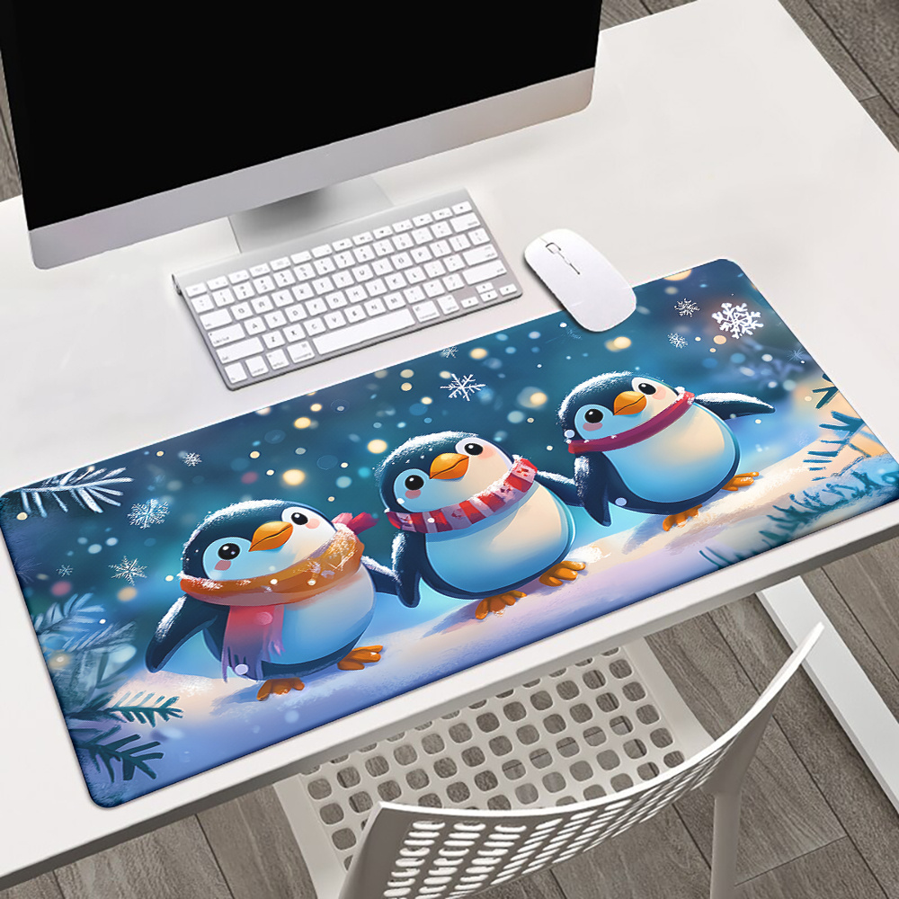 브랜드 펭귄 마우스 패드 아이언 아트 미끄럼 방지 고무 - Laptop Accessories Brand 리뷰 및 가격