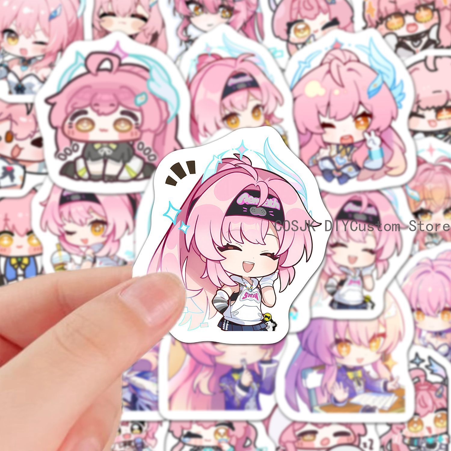 60Pcs 게임 Aemeath Wuthering Wav - Laptop Accessories Stickers 리뷰 및 가격