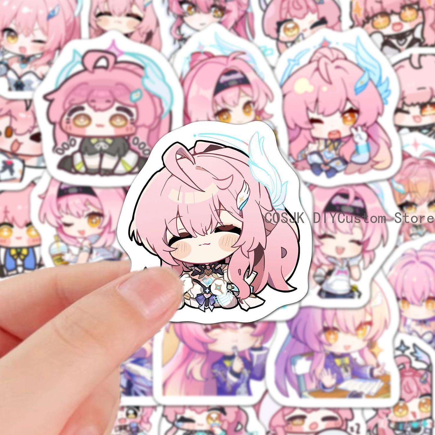 60Pcs 게임 Aemeath Wuthering Wav - Laptop Accessories Stickers 리뷰 및 가격