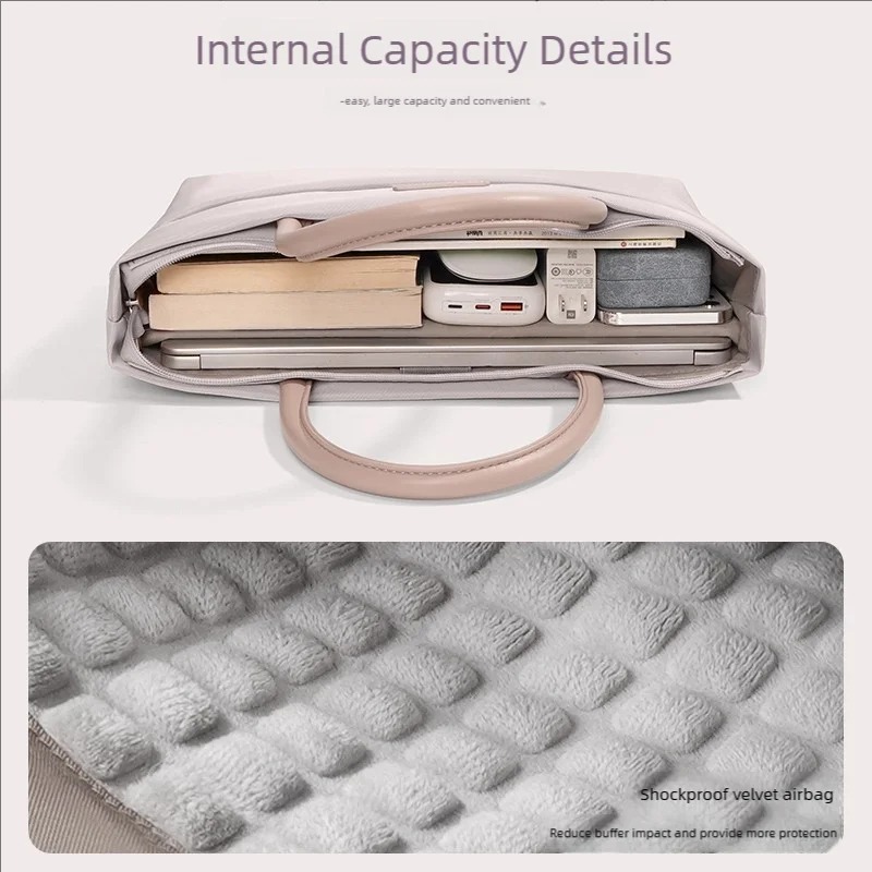 경량 방수 대용량 여성용 노트북 핸드백 심플 도시 스타 - Laptop Accessories Women 리뷰 및 가격