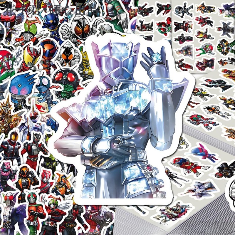 103Pcs 가면 라이더 Ins 미적 귀여운 만화 스티 - Laptop Accessories Stickers 리뷰 및 가격